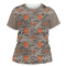Hunting Camo Women's Crew T-Shirt - X Large (Personalized)