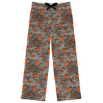 Hunting Camo Womens Pajama Pants - 2XL (Personalized)