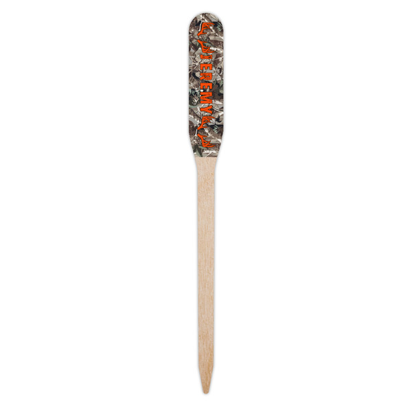 Hunting Camo Wooden Food Pick - Paddle - Single Pick