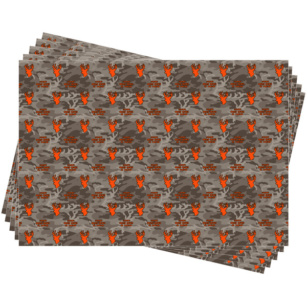 Hunting Camo Wrapping Paper - 5 Sheets Approval