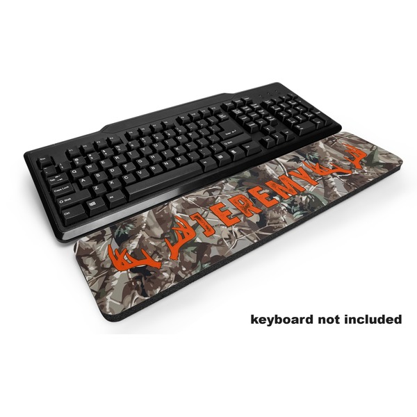 Custom Hunting Camo Keyboard Wrist Rest (Personalized)