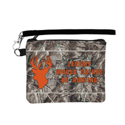 Hunting Camo Wristlet ID Case w/ Name or Text