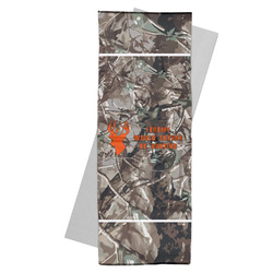 Hunting Camo Yoga Mat Towel (Personalized)