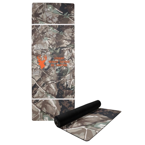 Custom Hunting Camo Yoga Mat (Personalized)