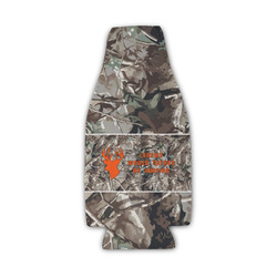 Hunting Camo Zipper Bottle Cooler (Personalized)