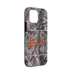 Hunting Camo iPhone Case - Rubber Lined - iPhone 13 Mini (Personalized)