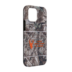 Hunting Camo iPhone Case - Rubber Lined - iPhone 13 Pro (Personalized)
