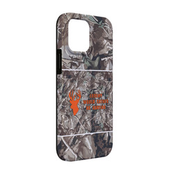 Hunting Camo iPhone Case - Rubber Lined - iPhone 13 (Personalized)