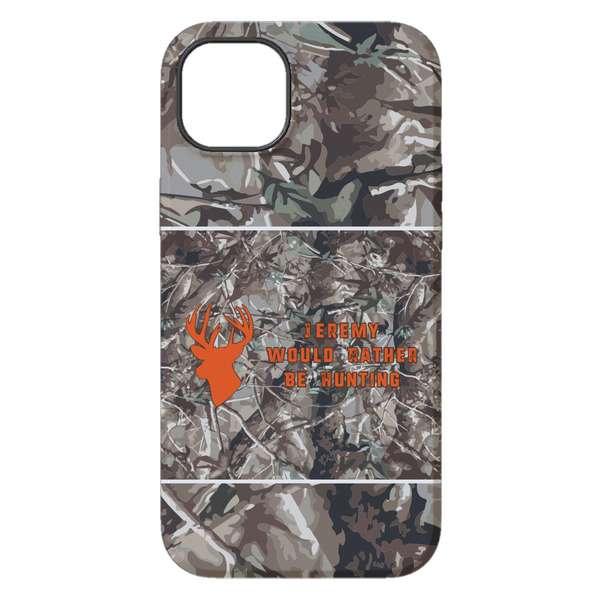 Hunting Camo iPhone 14 Plus Tough Case - Back