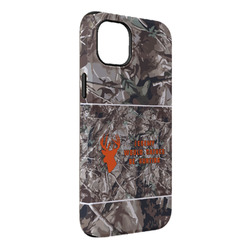 Hunting Camo iPhone Case - Rubber Lined - iPhone 14 Pro Max (Personalized)