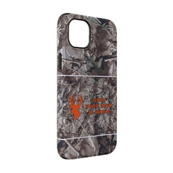 Hunting Camo iPhone Case - Rubber Lined - iPhone 14 Pro (Personalized)