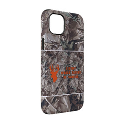 Hunting Camo iPhone Case - Rubber Lined - iPhone 14 (Personalized)