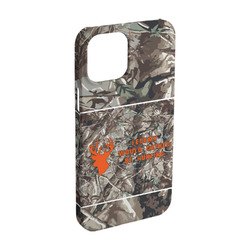 Hunting Camo iPhone Case - Plastic - iPhone 15 (Personalized)