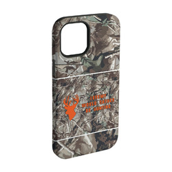 Hunting Camo iPhone Case - Rubber Lined - iPhone 15 Pro (Personalized)