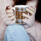 Two Color Plaid 11oz Coffee Mug - LIFESTYLE