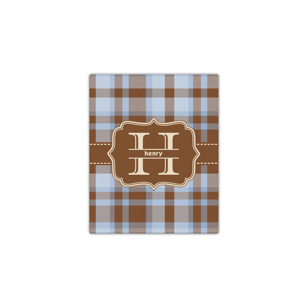 Two Color Plaid 11x14 - Canvas Print - Front View