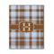 Two Color Plaid 11x14 Wood Print - Front View