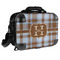 Two Color Plaid 15" Hard Shell Briefcase - FRONT