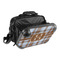 Two Color Plaid 15" Hard Shell Briefcase - Open