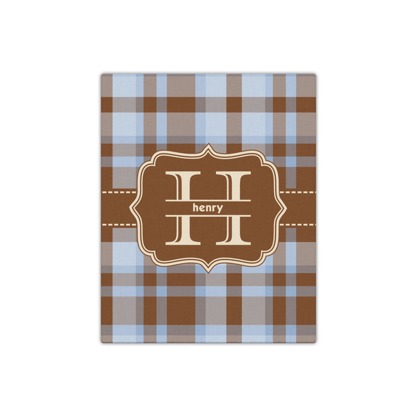 Two Color Plaid 16x20 - Canvas Print - Front View