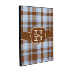 Two Color Plaid Wood Prints (Personalized)