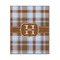 Two Color Plaid 16x20 Wood Print - Front View