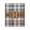 Two Color Plaid 20x24 Wood Print - Front View