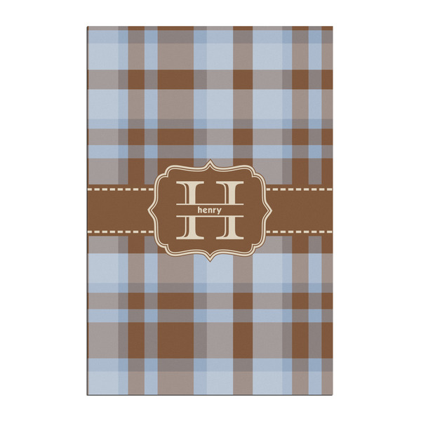 Custom Two Color Plaid Posters - Matte - 20x30 (Personalized)