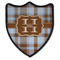 Two Color Plaid 3 Point Shield
