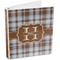 Two Color Plaid 3-Ring Binder 3/4 - Main