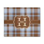 Two Color Plaid 8' x 10' Indoor Area Rug (Personalized)