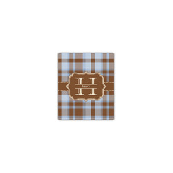 Two Color Plaid Canvas Print - 8x10 (Personalized)