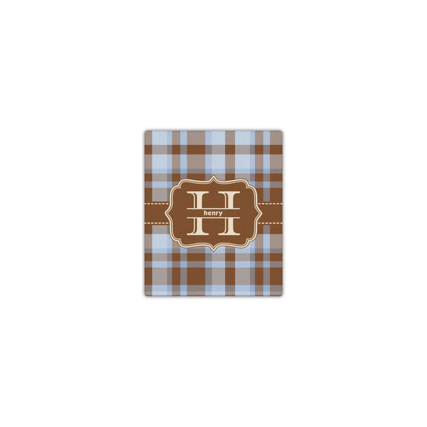 Custom Two Color Plaid Canvas Print - 8x10 (Personalized)
