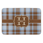 Two Color Plaid Anti-Fatigue Kitchen Mat (Personalized)