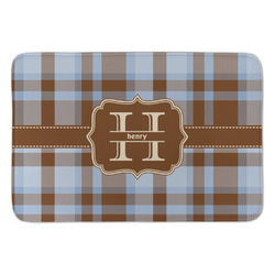 Two Color Plaid Anti-Fatigue Kitchen Mat (Personalized)