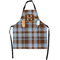 Two Color Plaid Apron - Flat with Props (MAIN)