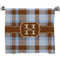 Two Color Plaid Bath Towel (Personalized)