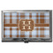 Two Color Plaid Business Card Holder - Main