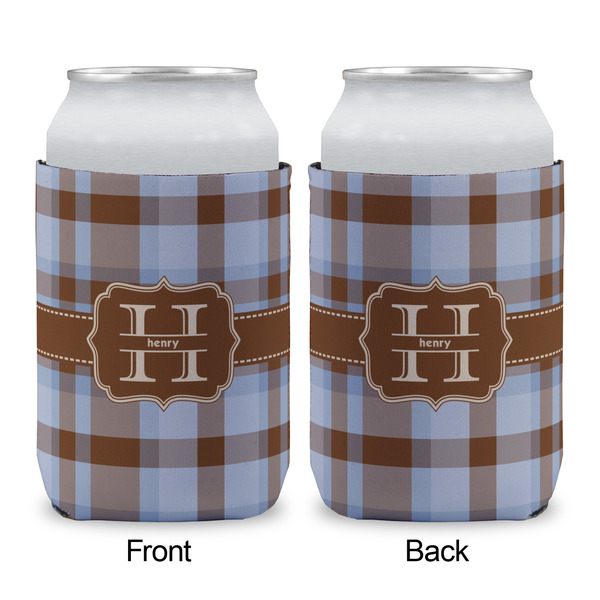 Two Color Plaid Can Sleeve - APPROVAL (single)
