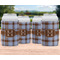 Two Color Plaid Can Sleeve - LIFESTYLE