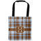 Two Color Plaid Auto Back Seat Organizer Bag (Personalized)