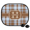 Two Color Plaid Car Side Window Sun Shade (Personalized)