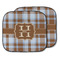 Two Color Plaid Car Sun Shade - Two Piece (Personalized)