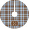 Two Color Plaid Tree Skirt (Personalized)