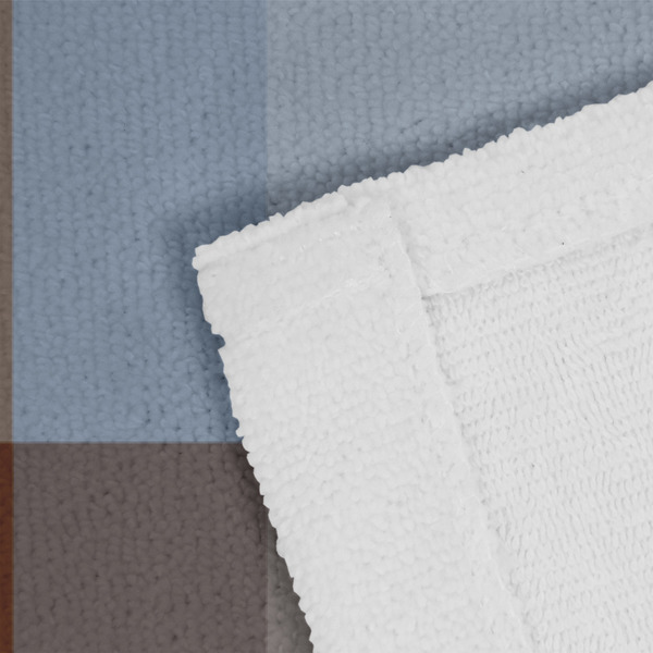 Two Color Plaid Close up of Fabric