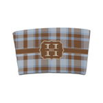 Two Color Plaid Coffee Cup Sleeve (Personalized)