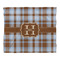Two Color Plaid Comforter - King - Front
