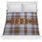 Two Color Plaid Comforter (Queen)