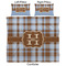 Two Color Plaid Comforter Set - King - Approval