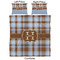 Two Color Plaid Comforter Set - Queen - Approval